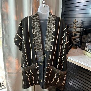 Vintage Black Patterned